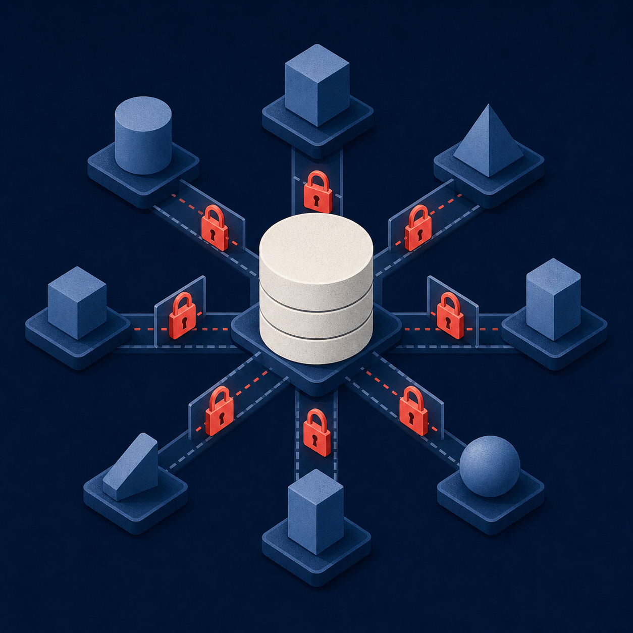 Externalized state guarded by file-based locks, the foundation of a reliable loop
